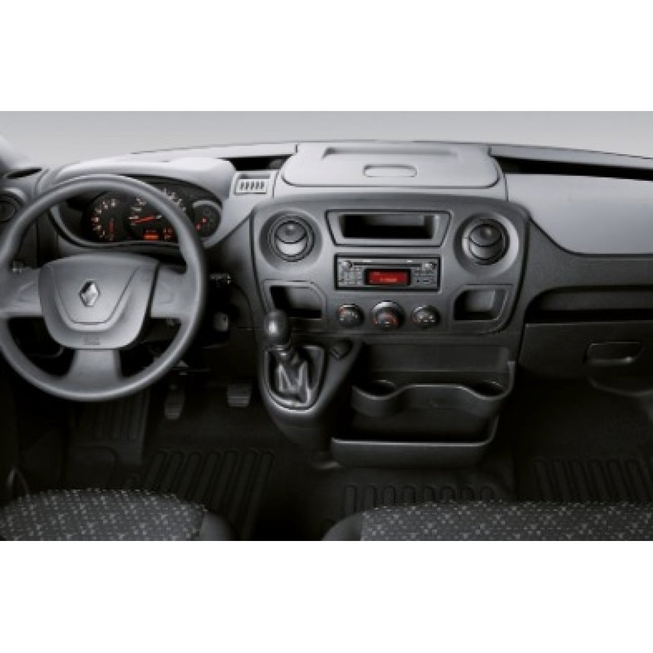 MOLDURA 6.8 E 7 RENAULT MASTER 2014+ PRETO
