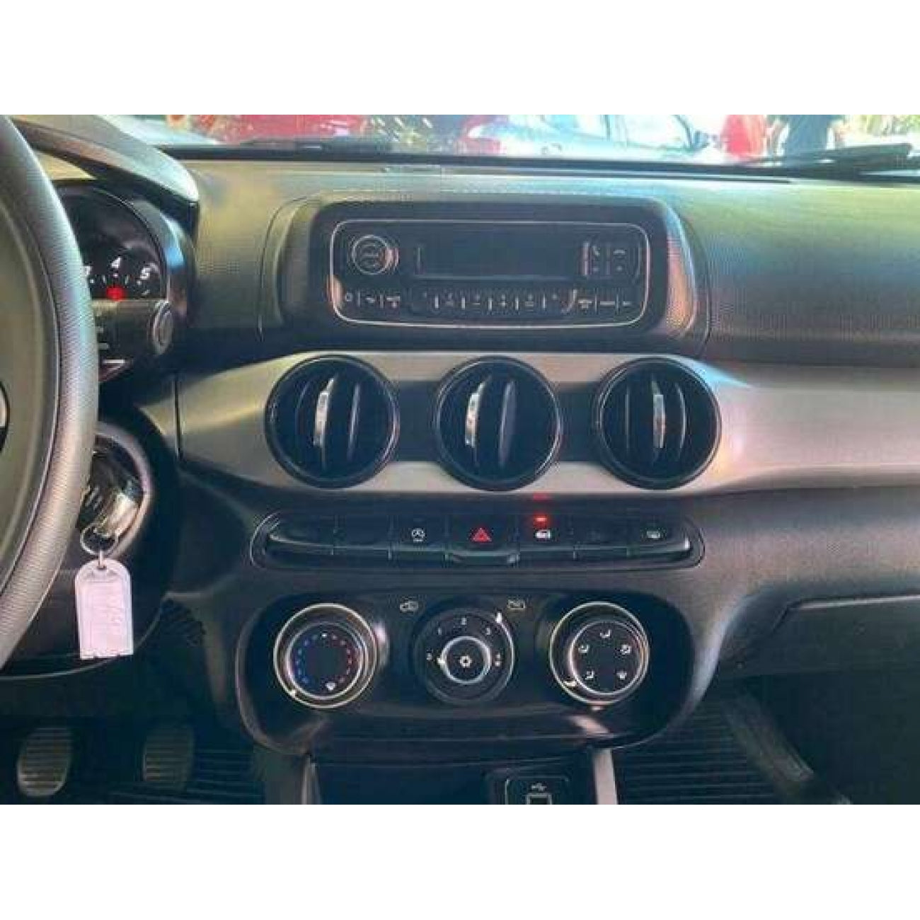 MOLDURA 6.8 E 7 FIAT ARGO 2017 CRONOS 2018 SOMENTE PARA MP5 BLACK PIANO
