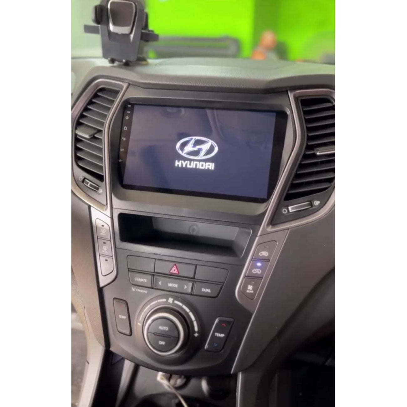 MOLDURA 9 HYUNDAI SANTA FÉ G3 2013-2018 PRETO