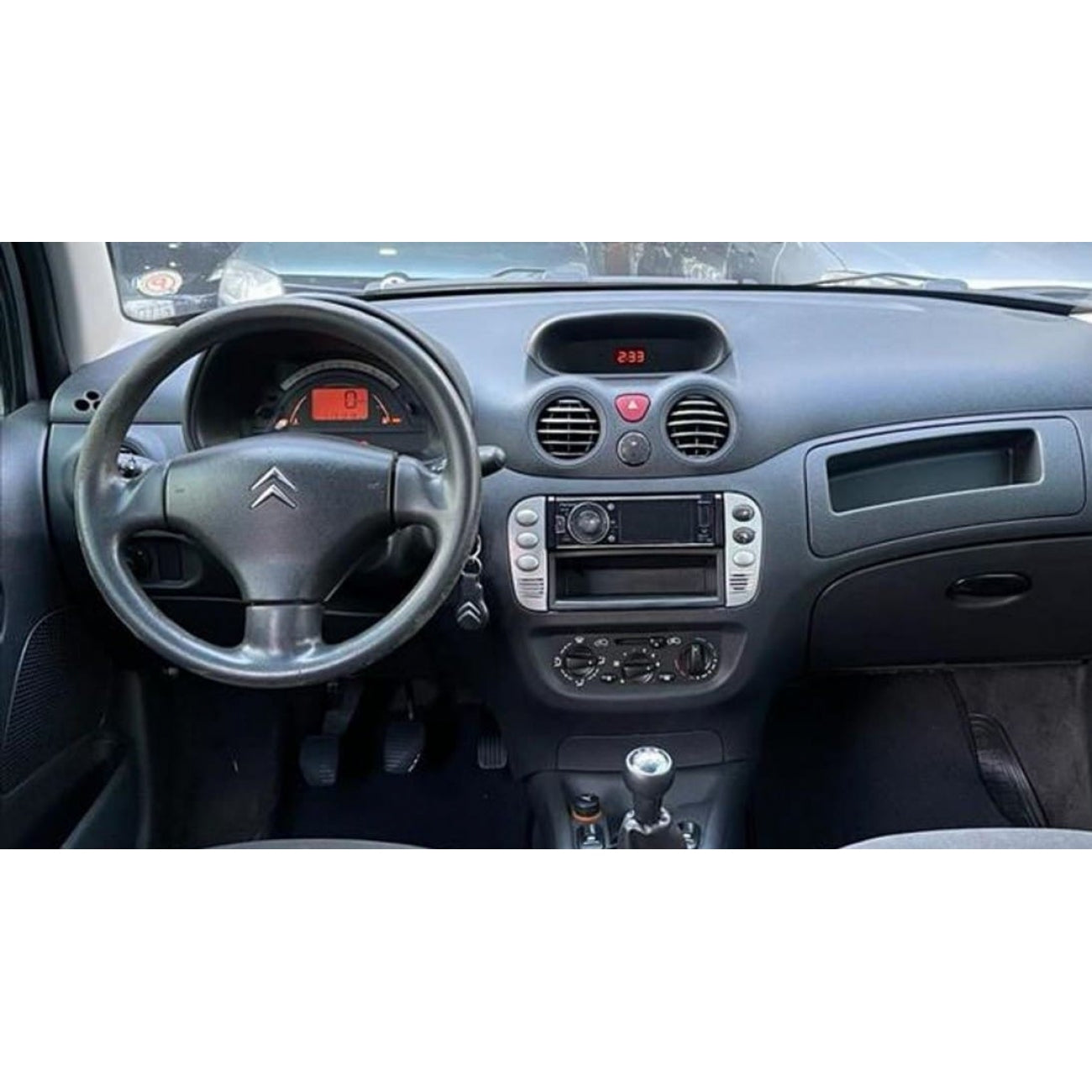 MOLDURA 6.8 PEUGEOT 307 E CITROEN C3 2003-2012 PRETO