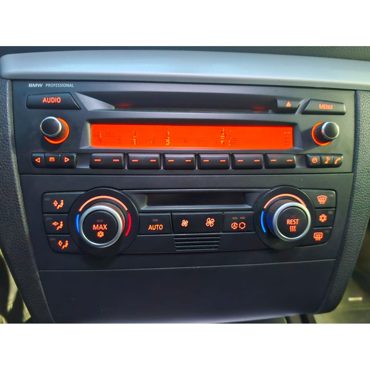 MOLDURA 9 BMW SERIE 3 E90-E93 2006-2010 AR ANALÓGICO + DIGITAL