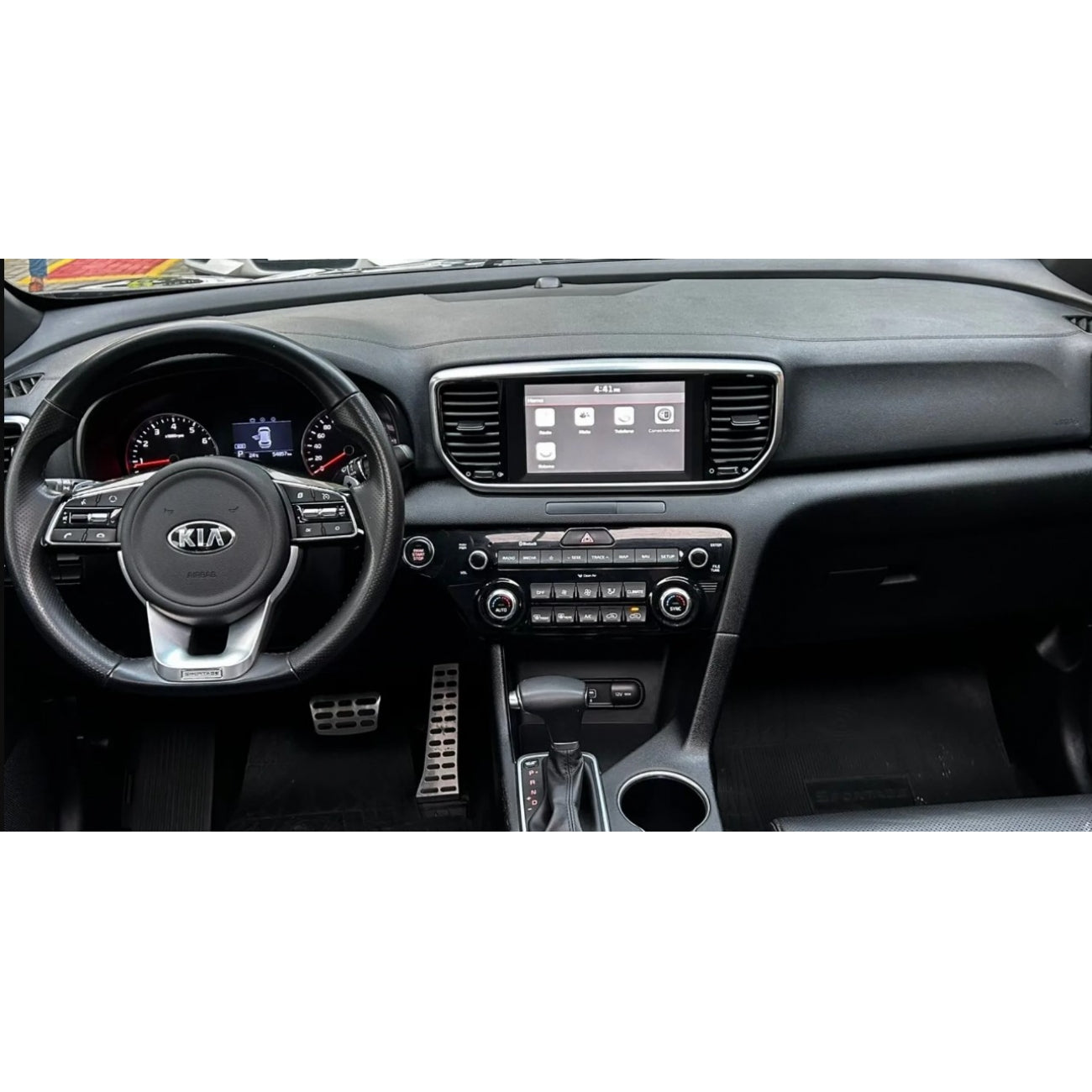 MOLDURA 9 KIA SPORTAGE 2019-2022 PRATA
