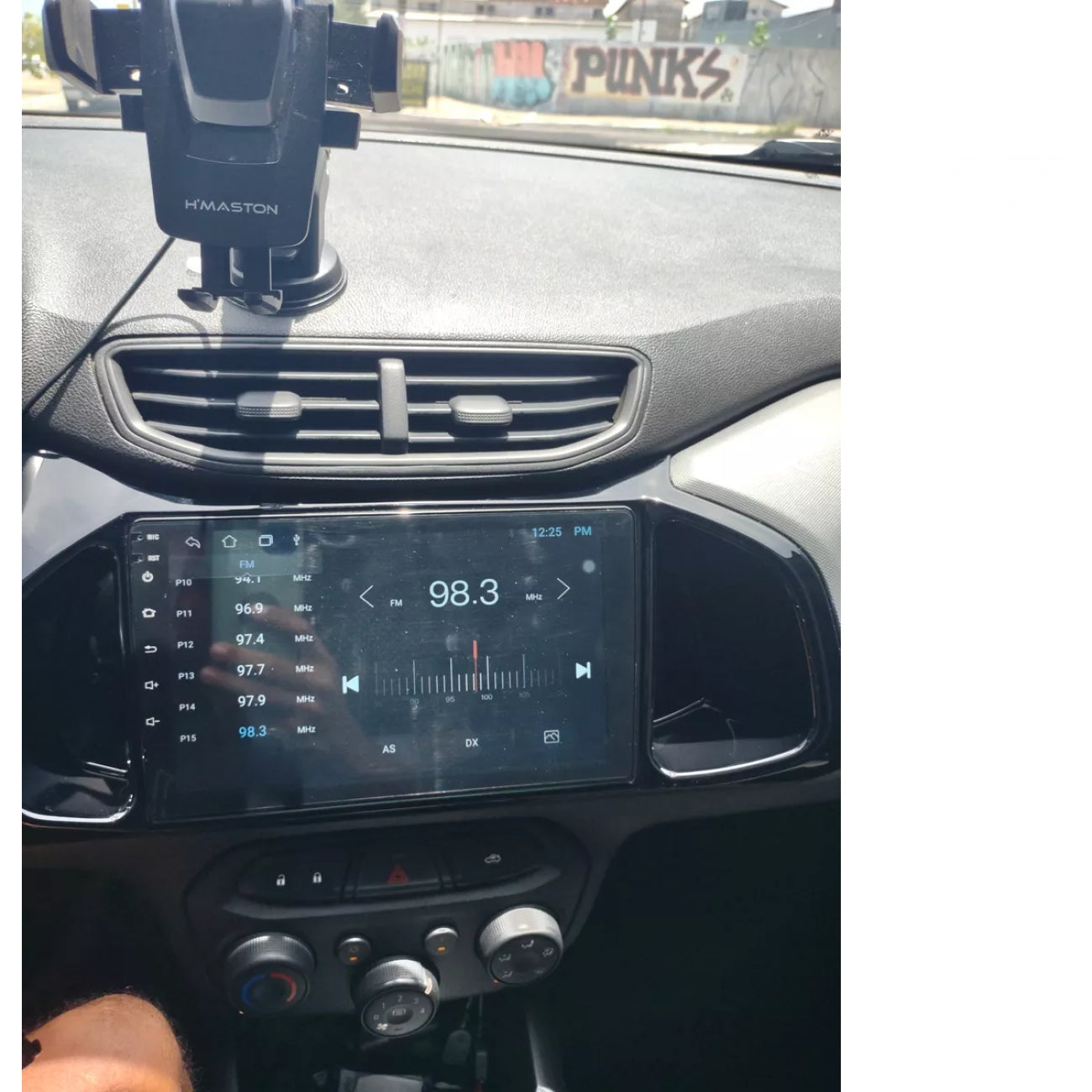 MOLDURA 9 CHEVROLET ONIX 2012-2019, ONIX JOY 2019, PRISMA G2 2013-2019 PRETO FOSCO