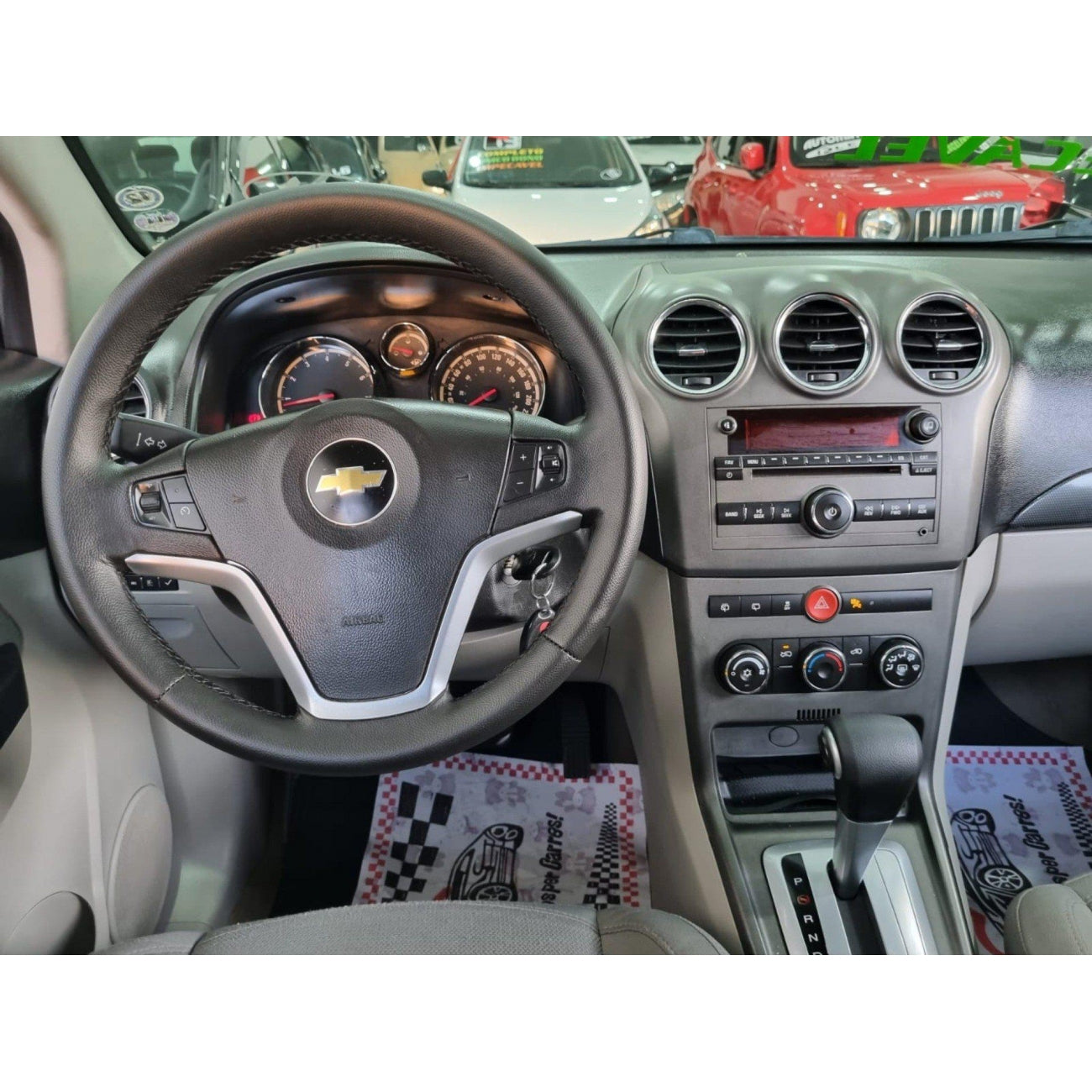 MOLDURA 9 CHEVROLET CAPTIVA 2008-2014 PRETO