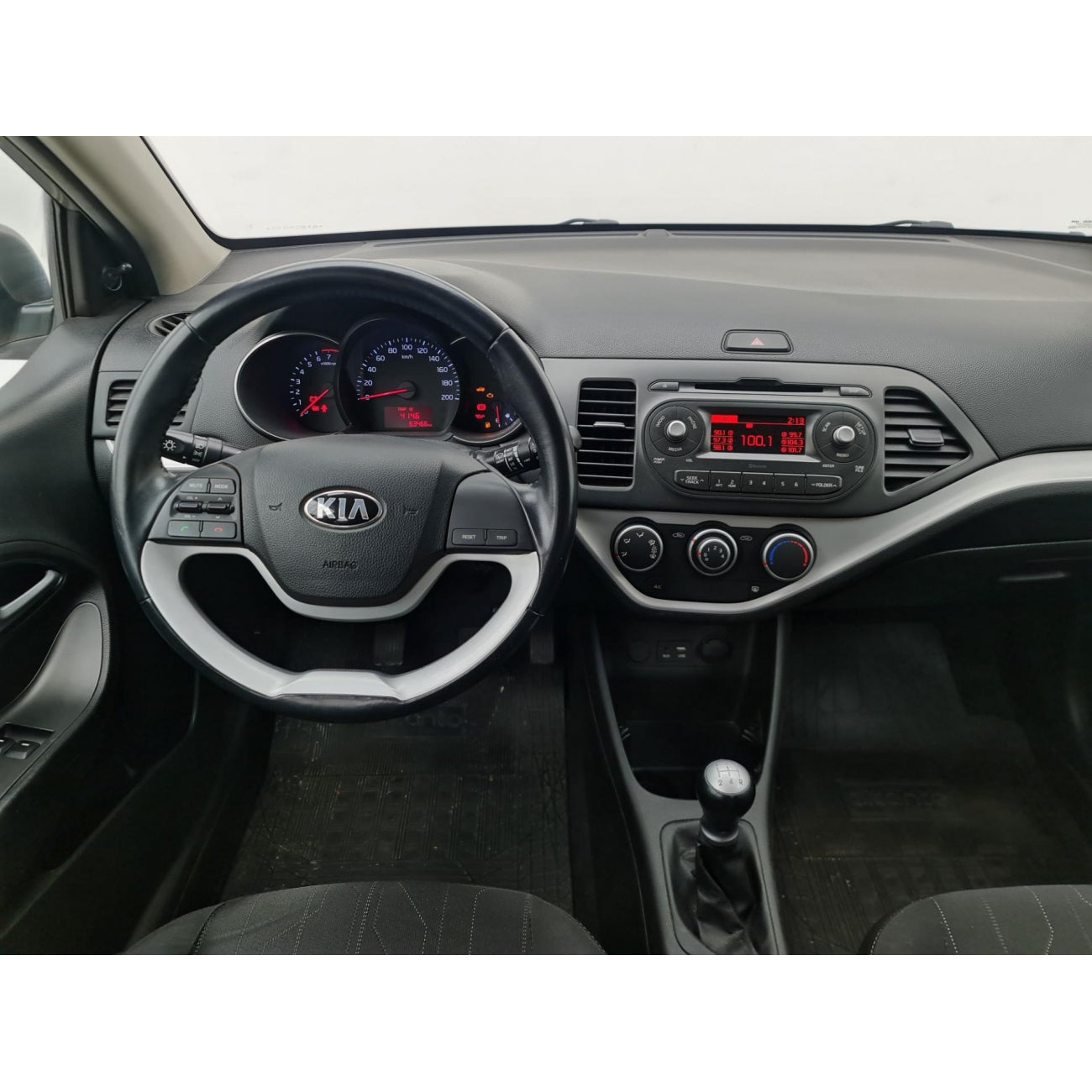 MOLDURA 9 E 7 KIA PICANTO 2011-2017 PRETO