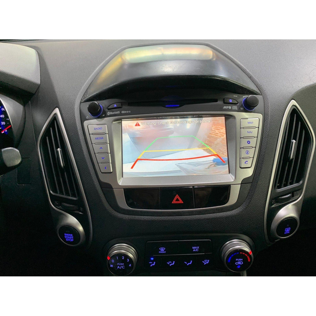MOLDURA 9 HYUNDAI IX35 2010-2022 PRETO FOSCO