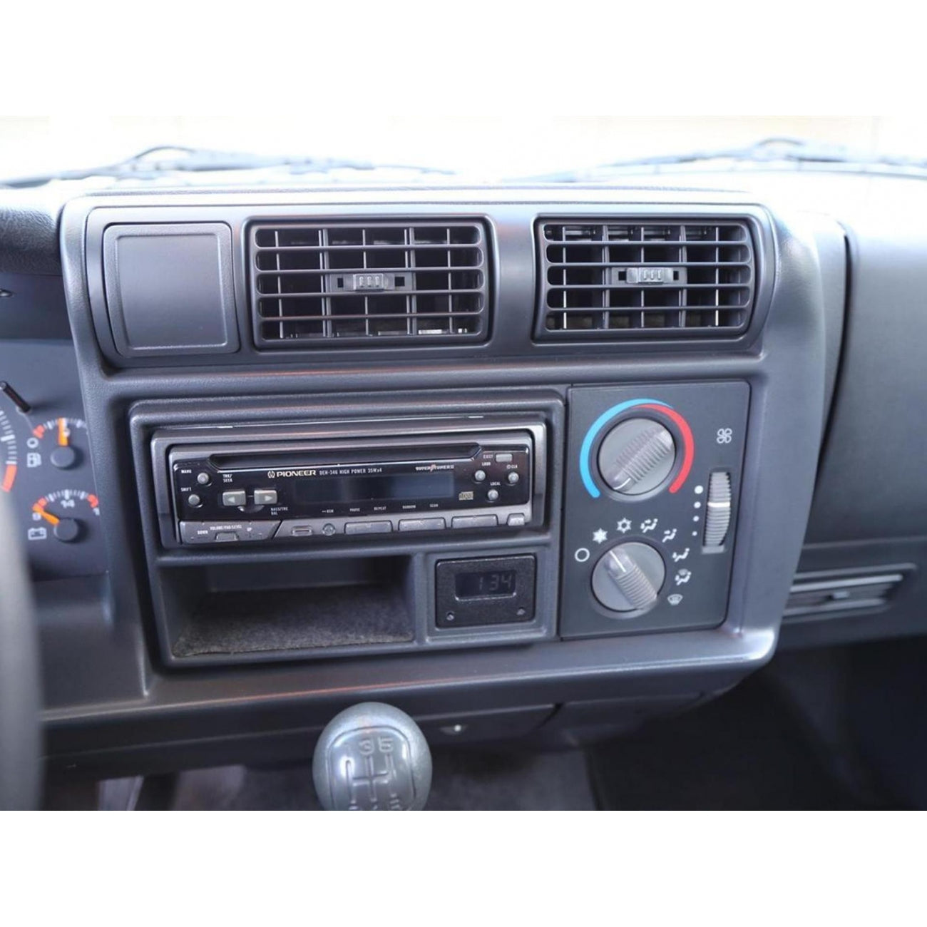 MOLDURA 6.8 E 7 CHEVROLET S10-BLAZER 1995-2000 PRETO