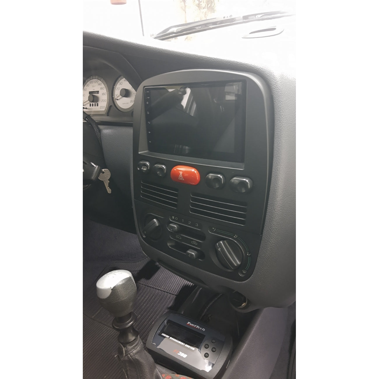 MOLDURA 6.8 E 7 FIAT PALIO- SIENA- STRADA- WEEKEND G1 1996-2003 PRETO