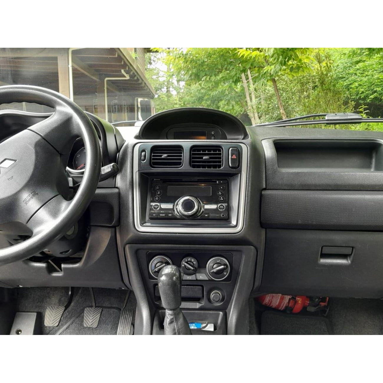 MOLDURA 9 MITSUBISHI PAJERO TR4 2010-2015 PRETO