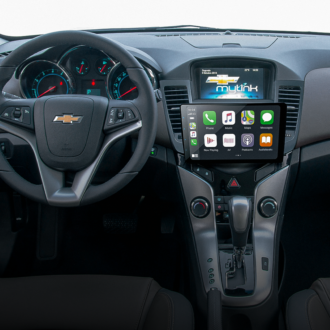 MOLDURA 9 FLUTUANTE CHEVROLET CRUZE 2011-2016 PRATA