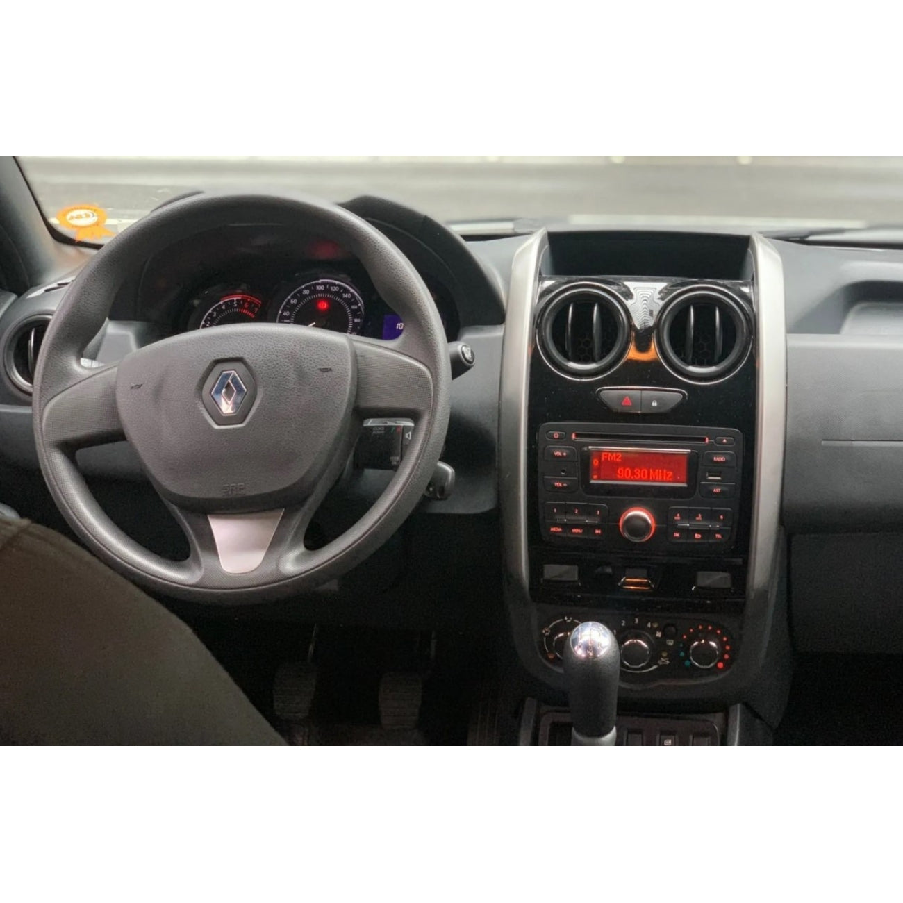 MOLDURA 9 RENAULT DUSTER G2 2016-2020 BLACK PIANO
